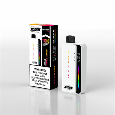 Dual Mesh Coil APOC ORBITER Rechargeable Disposable Vape