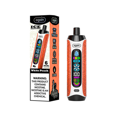 Ice Cooling control High Puff Disposable Vape For Direct To Lung Vaping Needs
