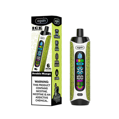 Ice Cooling control High Puff Disposable Vape For Direct To Lung Vaping Needs