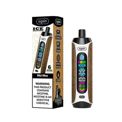 Ice Cooling control High Puff Disposable Vape For Direct To Lung Vaping Needs