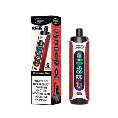 Ice Cooling control High Puff Disposable Vape For Direct To Lung Vaping Needs